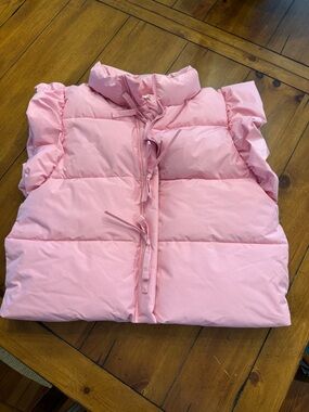 Women's Puffer Vest Jacket - Pink